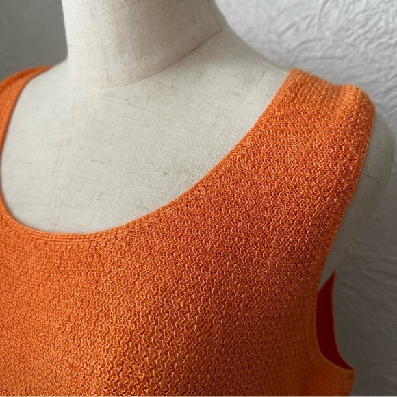 JH Collectables Orange Knit Tank Top - Picture 3 of 9